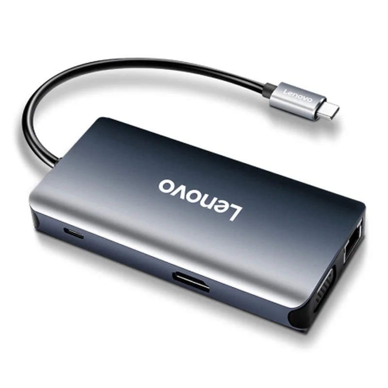 Док станция Lenovo с портом HDMI/VGA/ gigabit|USB-хабы| |