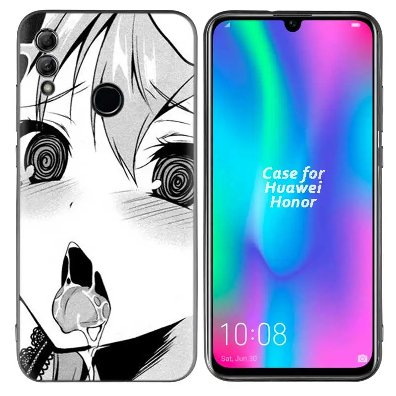 Силиконовый чехол для Huawei Honor 10 9 Lite 8X 8C 8A Y6 Y7 Y9 7A Pro Prime 7C V20 аниме девушка мультфильм Япония милый