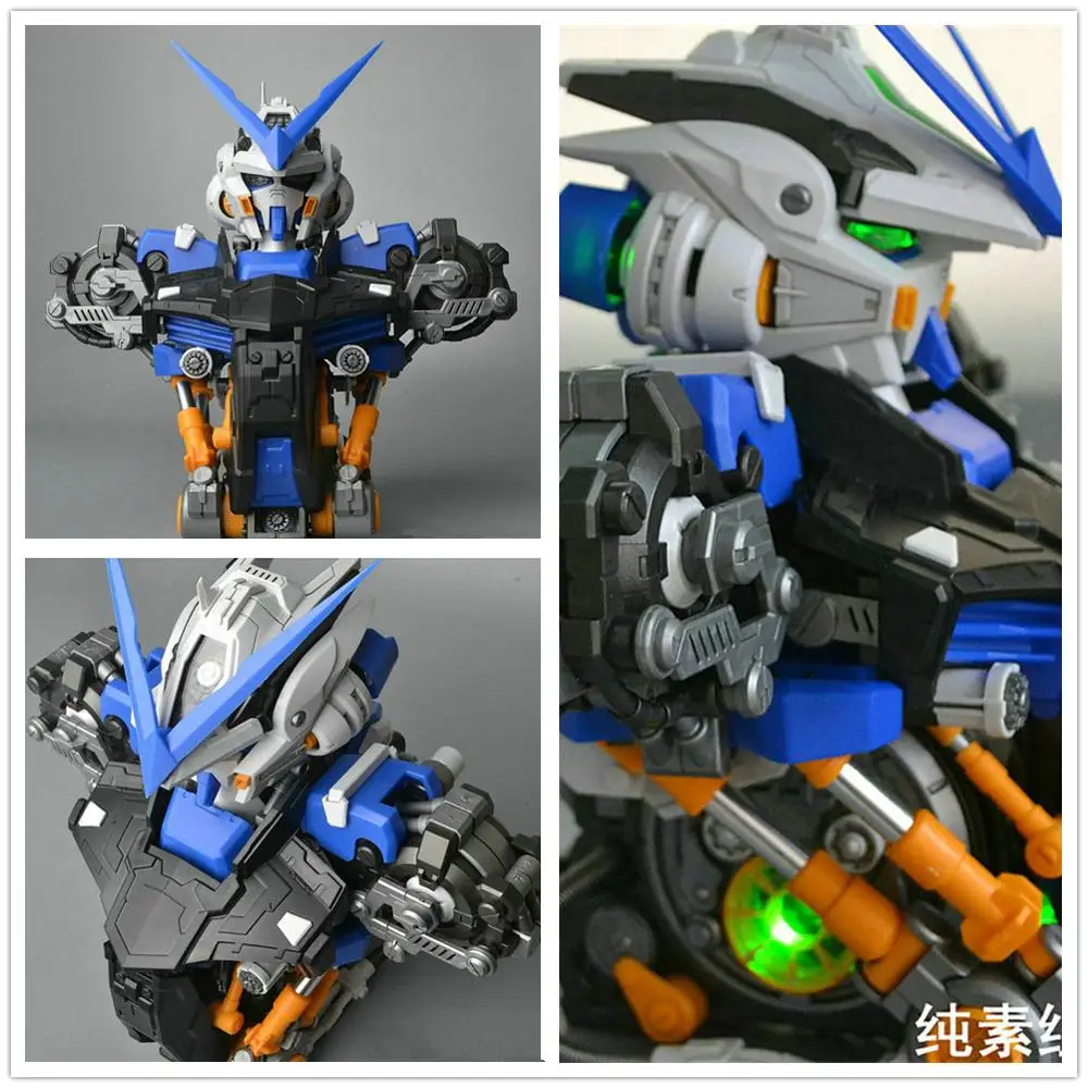 Модель MK MotorKing 1/35 MBF P03 темно синяя рамка Gundam с подсветкой *|Игровые фигурки и