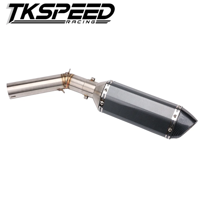 51 мм выхлопных газов изменение скутер муфельные GY6 + мотоцикл выхлопной разъем