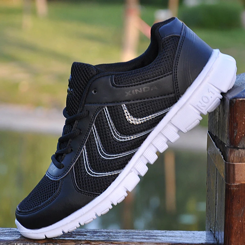 COSIDRAM Men Mesh Casual Shoes Lace-Up New 2019 Sneakers Spring Autumn Breathable Fashion Comfortable Male Footwear RMC-048 | Обувь