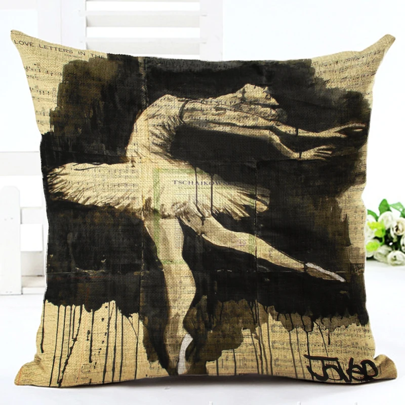 2016 модный стиль балерина домашний декоративный чехол для кровати винтажная