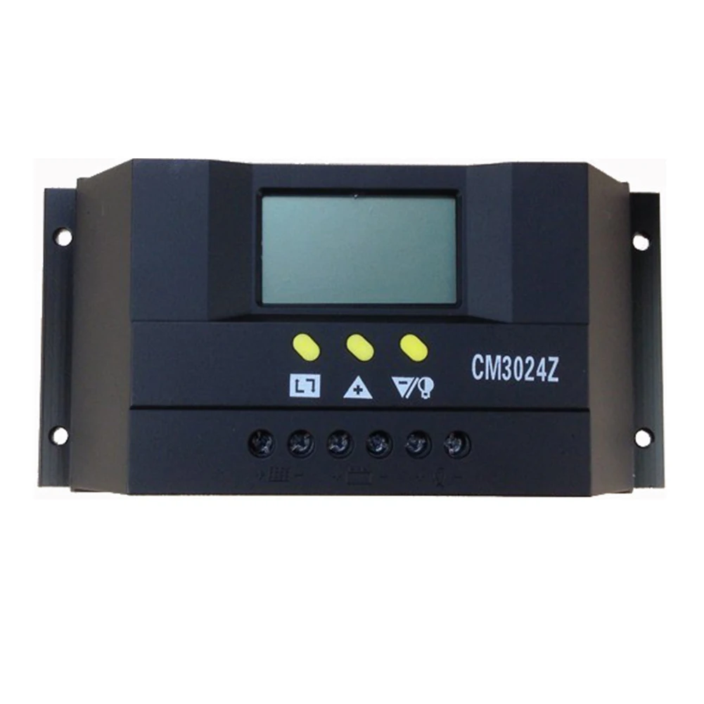 CM3024Z 12 В/24 В 30A Genetator режим зарядки Солнечный контроллер заряда напряжение