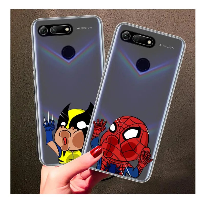 Забавный силиконовый чехол для телефона Huawei Honor 10 9 V20 V10 V9 V8 Lite Мягкий защитный