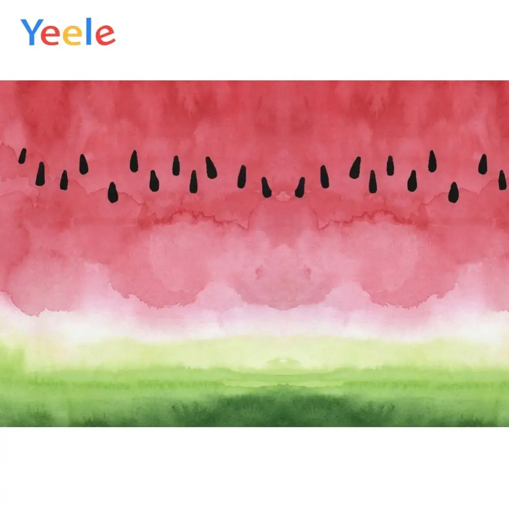 Yeele реальные Арбузные фрукты летние крутые вечерние детские фоны для фотосъемки