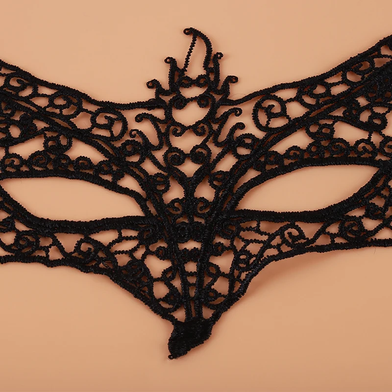 Кружева лиса маска маскарад Производительность половина вырез глаз для