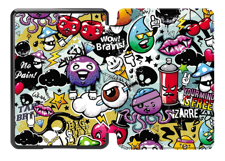 MTT из искусственной кожи чехол для amazon Kindle Paperwhite выпуск Graffit флип смарт-чехол для amazon Kindle Paperwhite 4 Чехол