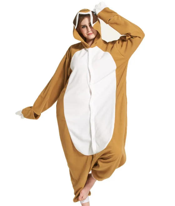 Кигуруми унисекс Слоты Onesie пижамы животных пижамы комбинезоны для карнавала вечерние пижамы для взрослых костюм косплей