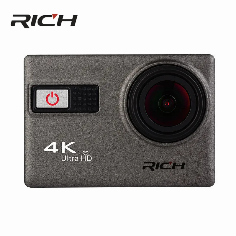 Экшн камера RICH F68B 4K Wi Fi ЖК дисплей 2 0 дюйма водонепроницаемая 12 МП 170