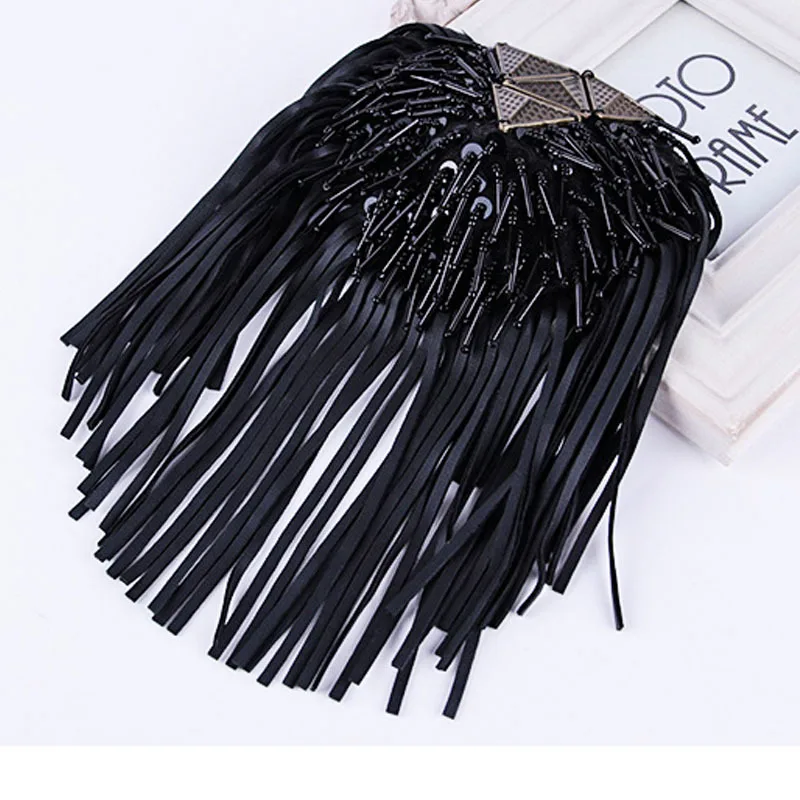 Креативные аксессуары для одежды ювелирные изделия Блейзер цепочка кисточка