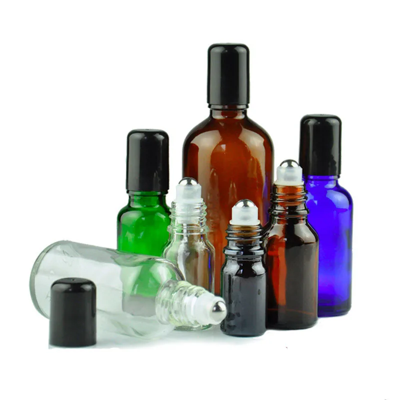 Пустая стеклянная бутылка для эфирного масла 30 мл 50 100 мл|Многоразовые бутылки| |