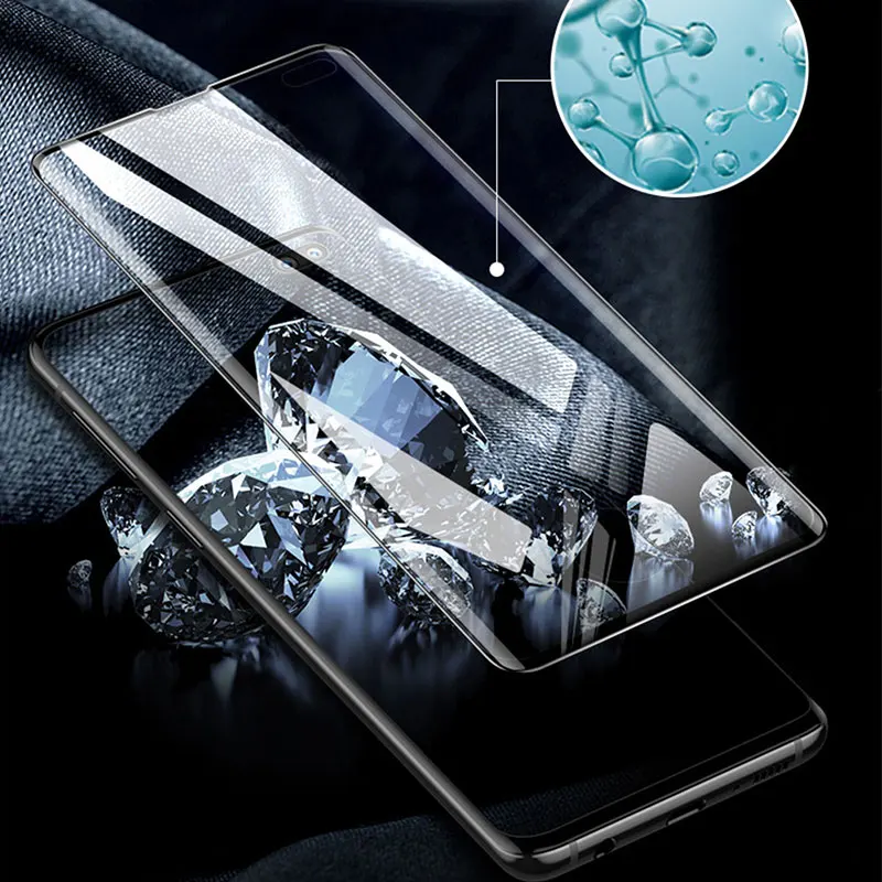 Для samsung Galaxy S10 Plus Закаленное стекло Защитная пленка для экрана для samsung Galaxy S10 S10e стекло полное покрытие защита экрана 9H