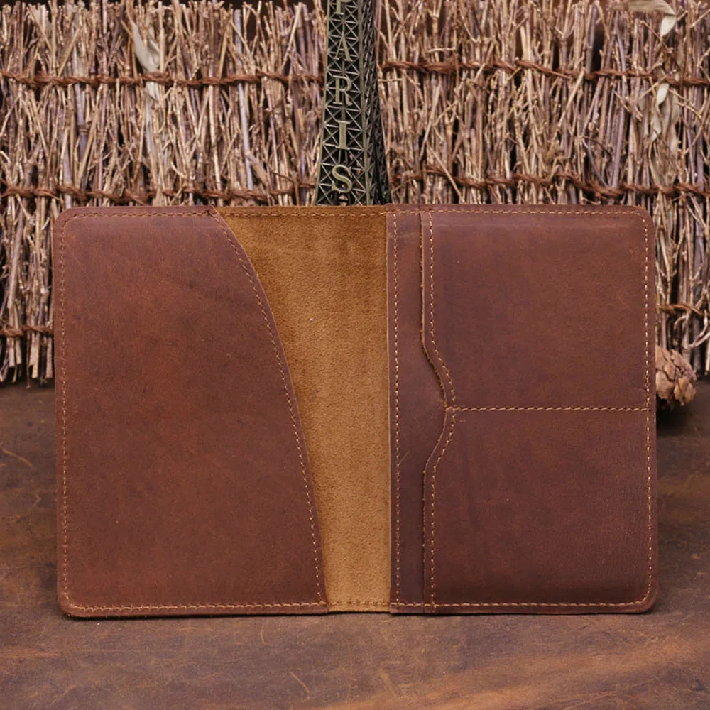 YISHEN из натуральной кожи Обложка для паспорта кошелек Чехол заграничного