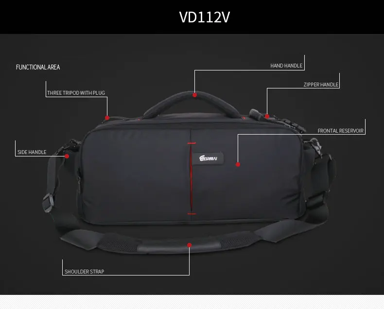 Функциональная сумка для камеры чехол видеокамеры Nikon Sony Panasonic Leica Samsung Canon на