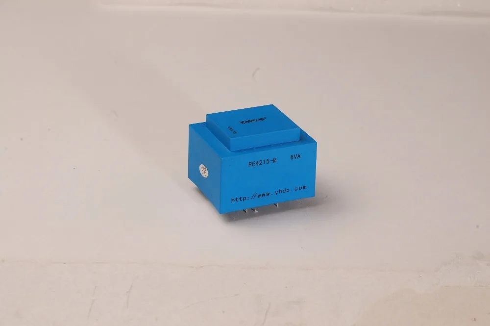 YHDC PE4215 M мощность 6VA/220В/2 * 15В Инкапсулированный трансформатор PCB сварочная