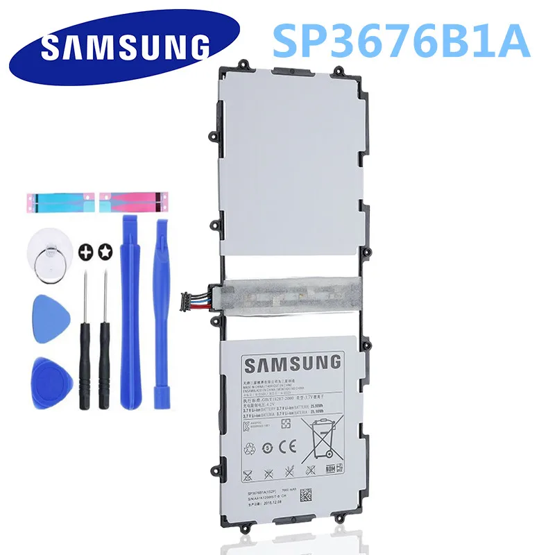 Samsung планшет Батарея для samsung Galaxy Note 12,2 P900 SM-T900 SM-P900 P901 P905 аутентичная батарея T9500E T9500C
