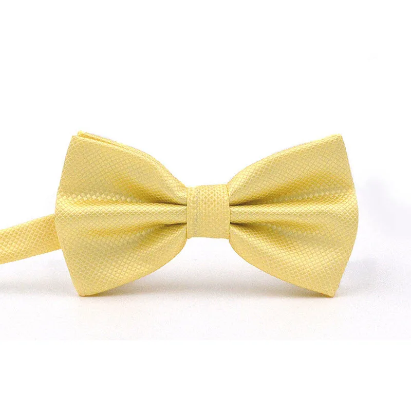 Мужской жакет галстук-бабочка Для женщин клетчатый Bowties Свадебные Галстуки для смокингов бабочка - Цвет: 14 light yellow