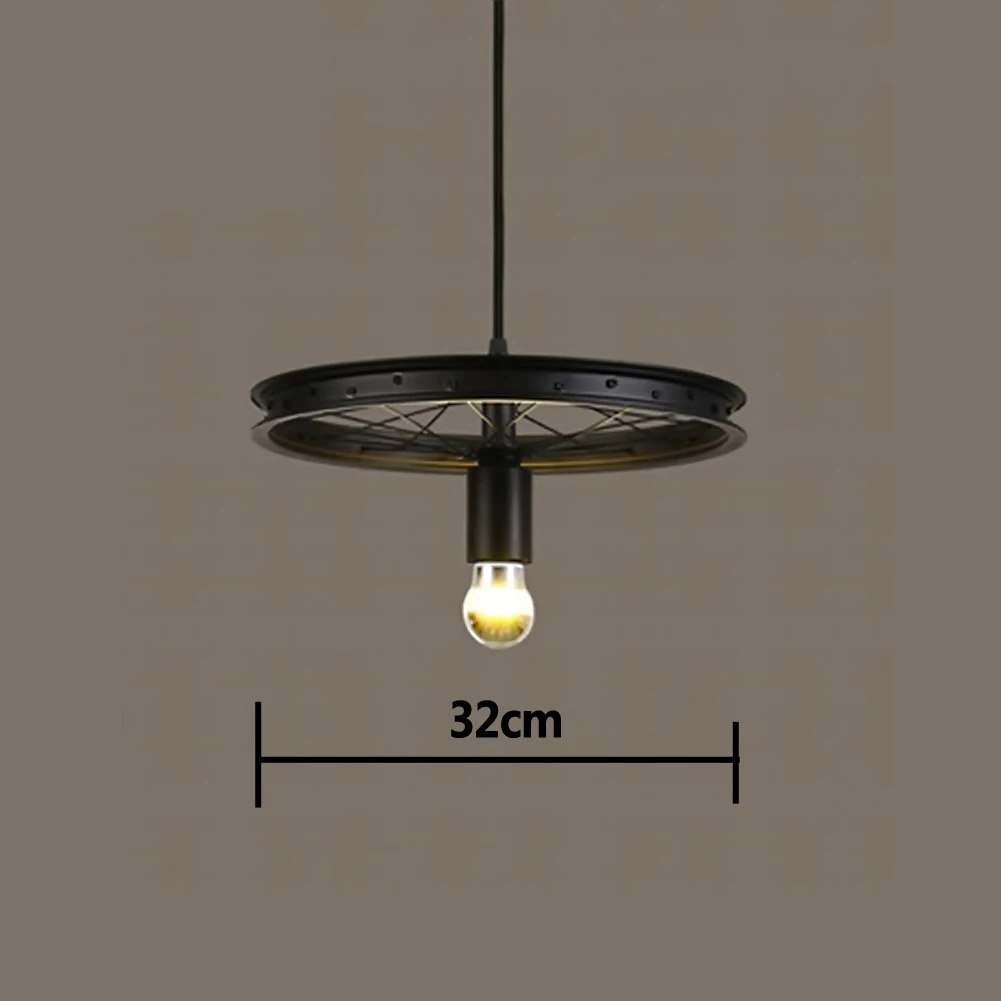 Coquimbo винтажная люстра на колесах промышленный металл ретро деревенские