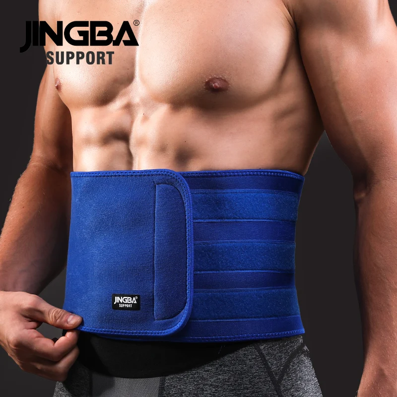 JINGBA поддержка Slim fit брюшной пояс для похудения запотевающий в области талии