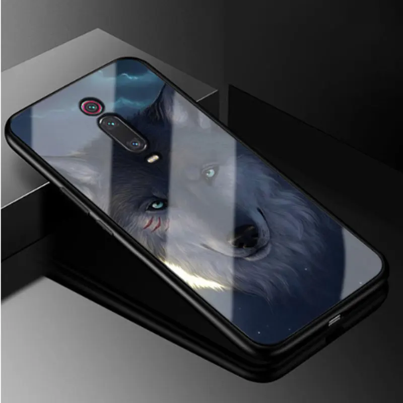 Чехол для Xiaomi mi 9 T Pro, жесткий чехол из закаленного стекла для Xiaomi mi 9 T, мягкий бампер из ТПУ для mi 9 T 9 T Pro mi 9TPro Coque - Цвет: 25