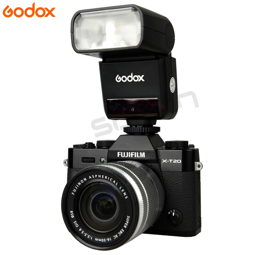 GODOX Mini TT350F Вспышка Speedlite GN36 TTL HSS 2 4 GHz 1/8000 s карманные фонари TT350 + Xpro F триггер для