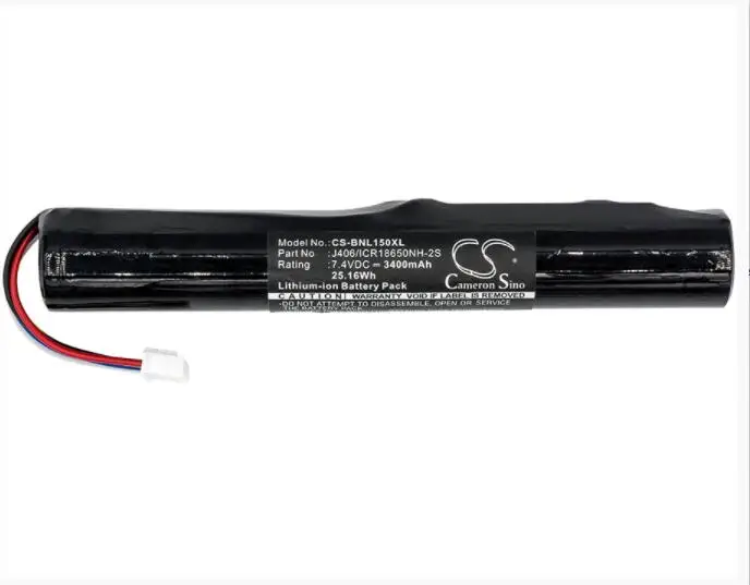 Аккумулятор Cameron Sino 3400 мАч для BeoLit 15 17 BeoPlay A2 Active J406/ICR18650NH 2S|Цифровые аккумуляторы| |