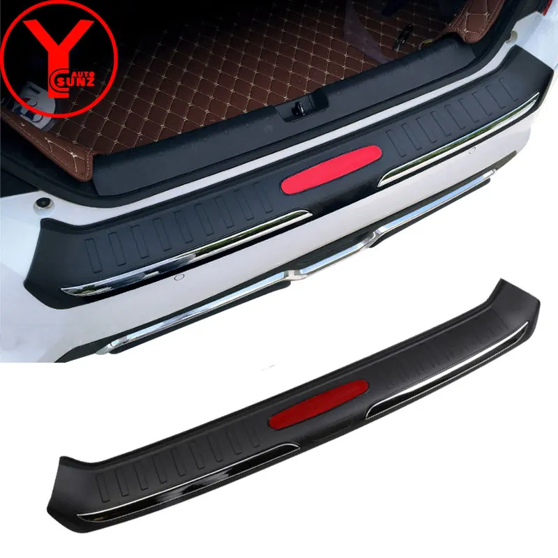 ABS протектор заднего бампера для honda civic 2016 2017 2018 2019 аксессуары порога 10th gen YCSUNZ |