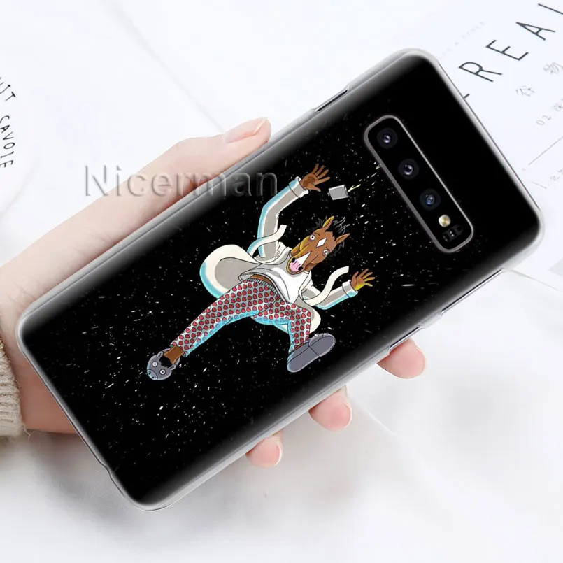 Чехол для телефона для samsung Galaxy S10e S10 S8 S9 плюс S6 S7 край A40 A50 A70 M20 крышка Конь БоДжек лошадь твердая PC чехол