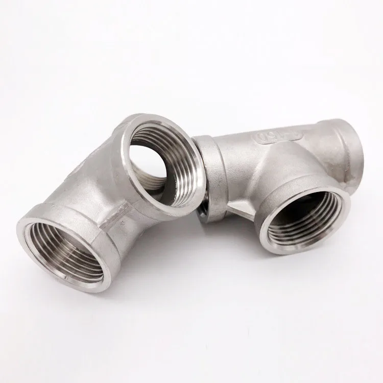 Stainless steel inner thread with equal diameter for water heating gas pipe fittings Three way connector | Обустройство дома