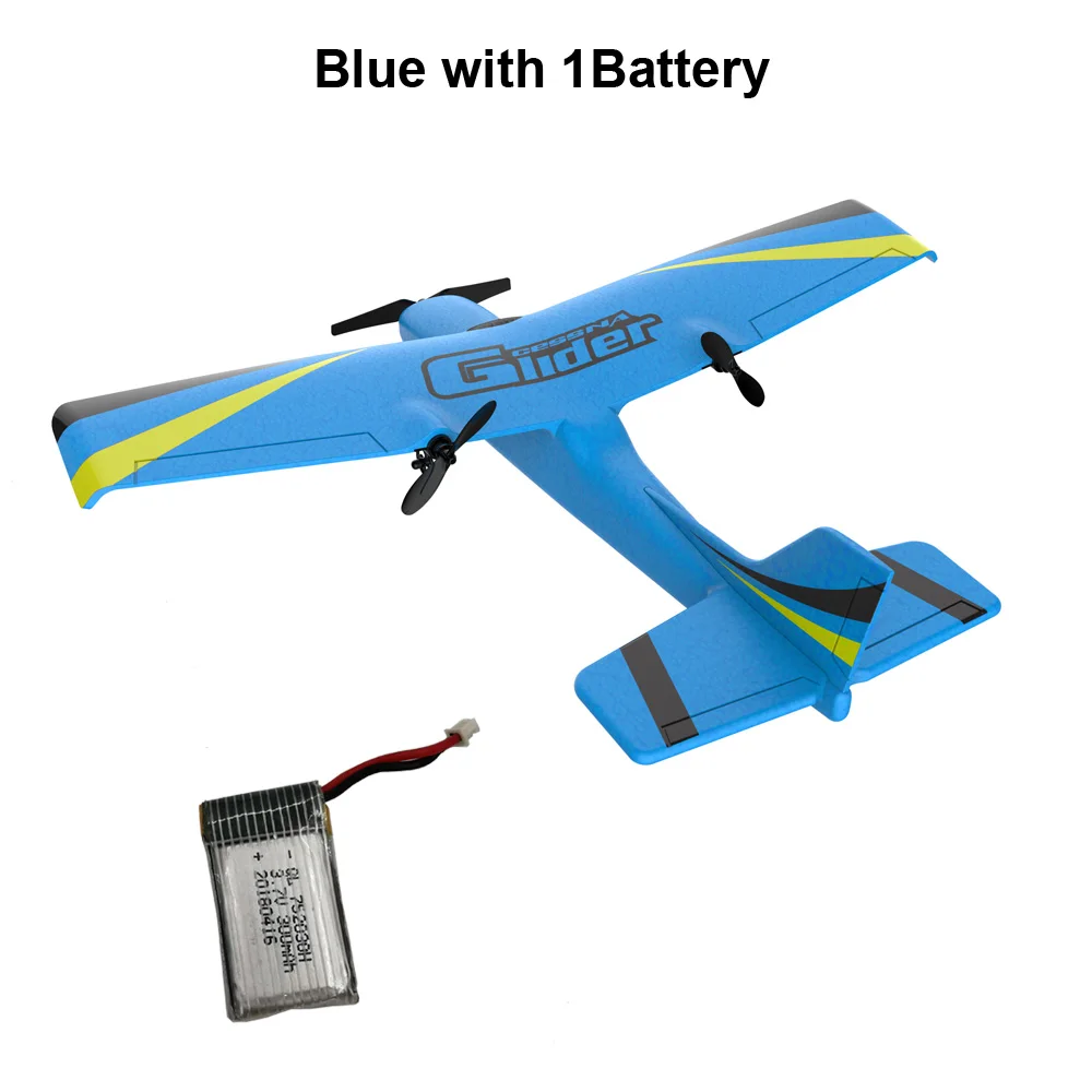 1 Battery Blue Z50 RC самолет EPP планер из пеноматериала самолет с гироскопом 2,4G 2CH пульт дистанционного управления размах крыльев 25 минут время полета RC игрушечный самолет - Цвет: 1 Battery Blue