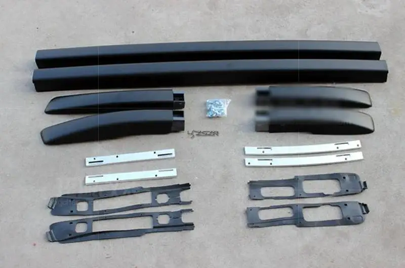 Для Mitsubishi ASX 2010 2011 2012 2013 черный цвет, вид сбоку рельсы багажник на крышу Z2AAE017