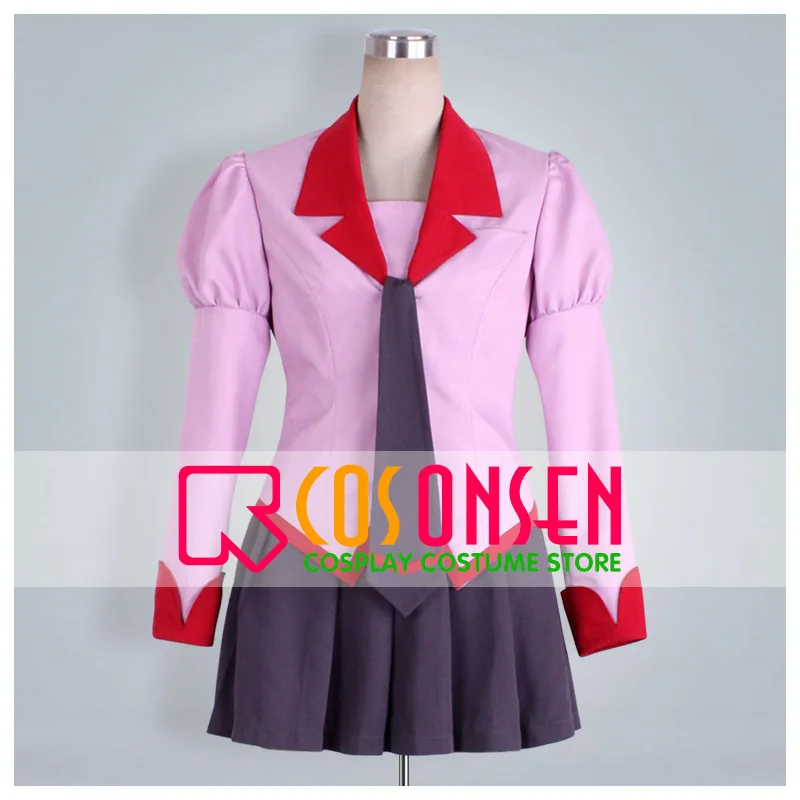 Костюм для косплея ONSEN Bakemonogatari Hitagi senjogaхара все размеры изготовленный на