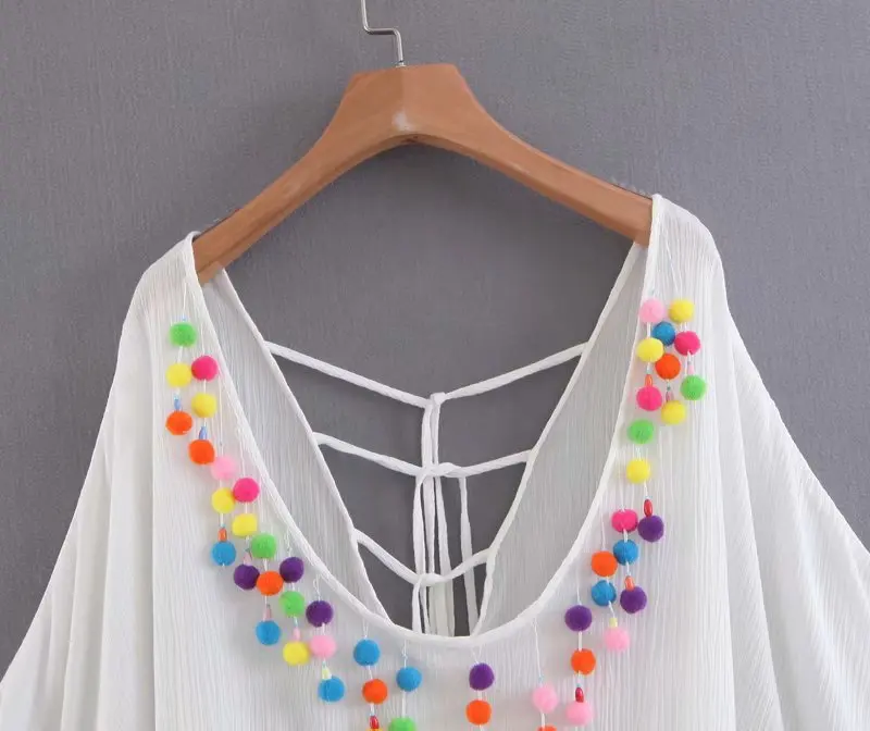 2018 летнее платье Для женщин праздник ветер мяч оформлен свободные открытой