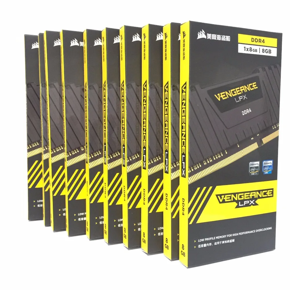 Модуль памяти CORSAIR Vengeance LPX для настольного ПК 8 Гб DDR4 2400 3200 3000 3600 МГц 8G 2666