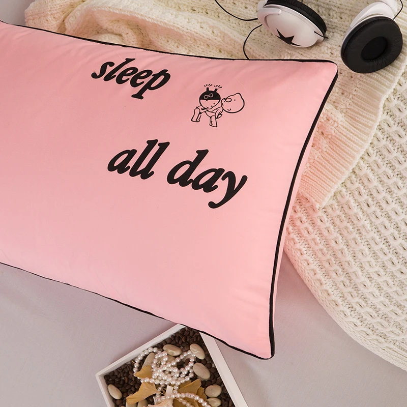 Zhh с принтом Подушки Детские Дело круто и уютный чехол для домашние мягкие