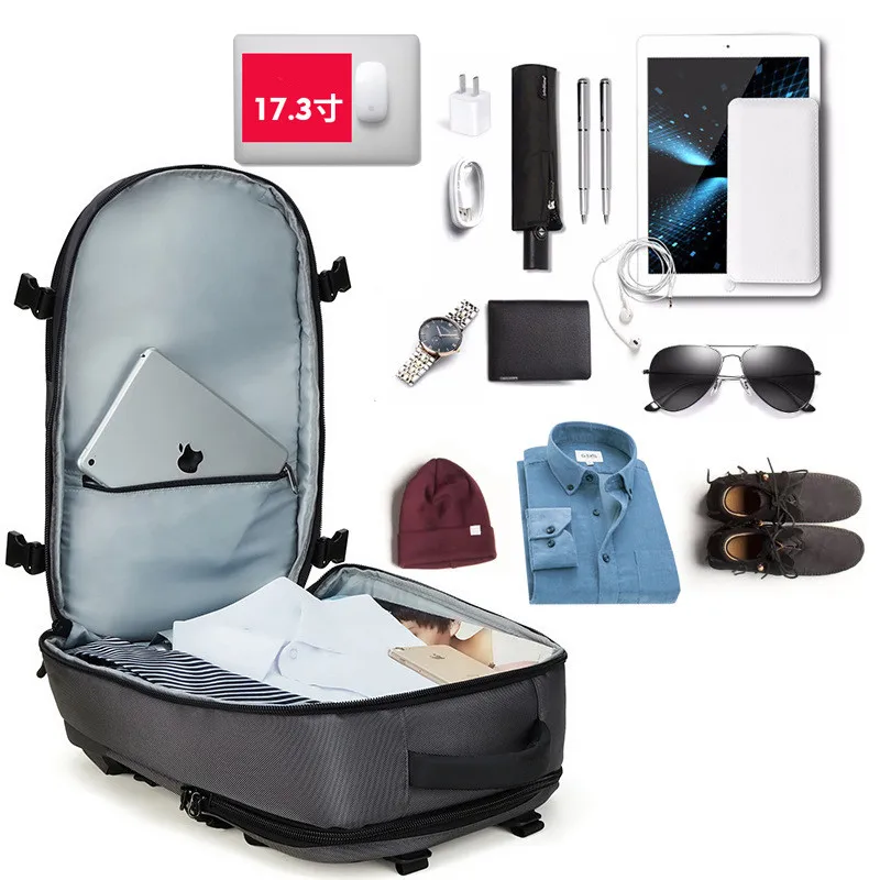 

USB Charging Backpack Men travel pack Bag Luggage Backpack Large Capacity Multi-functional Waterproof laptop backpack Women bag