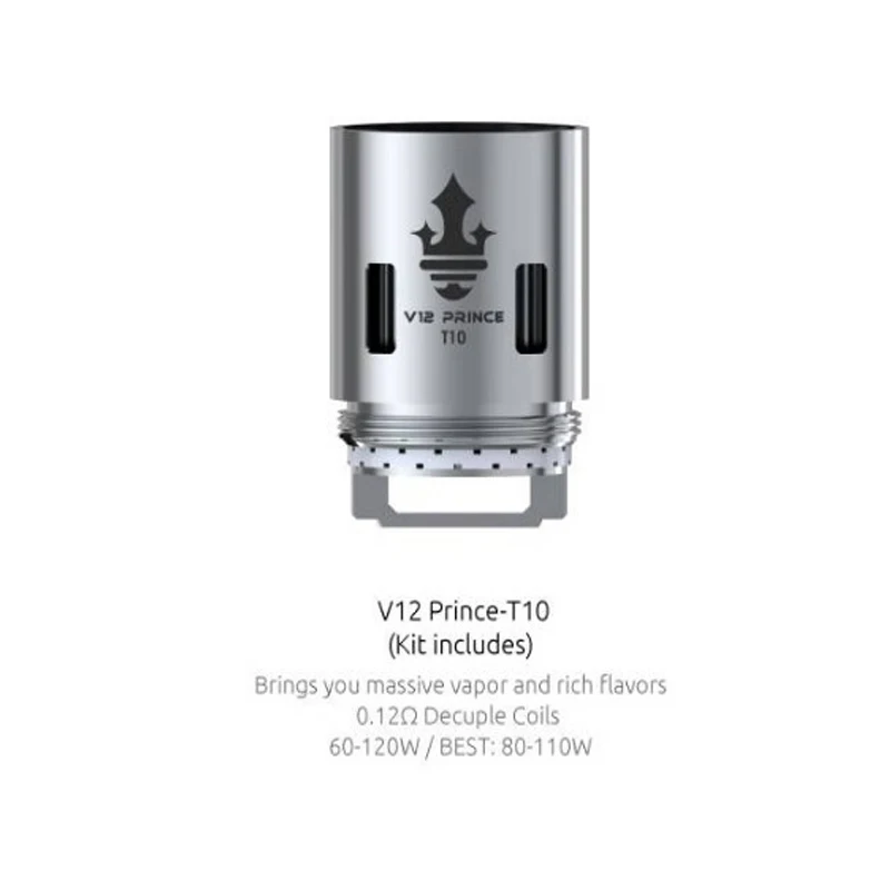 3 шт./лот SMOK TFV12 Prince Coil X6/Q4/T10/M4 катушка для бака TFV12 Prince атомайзер подходит для Mag kit/X-Priv Kit