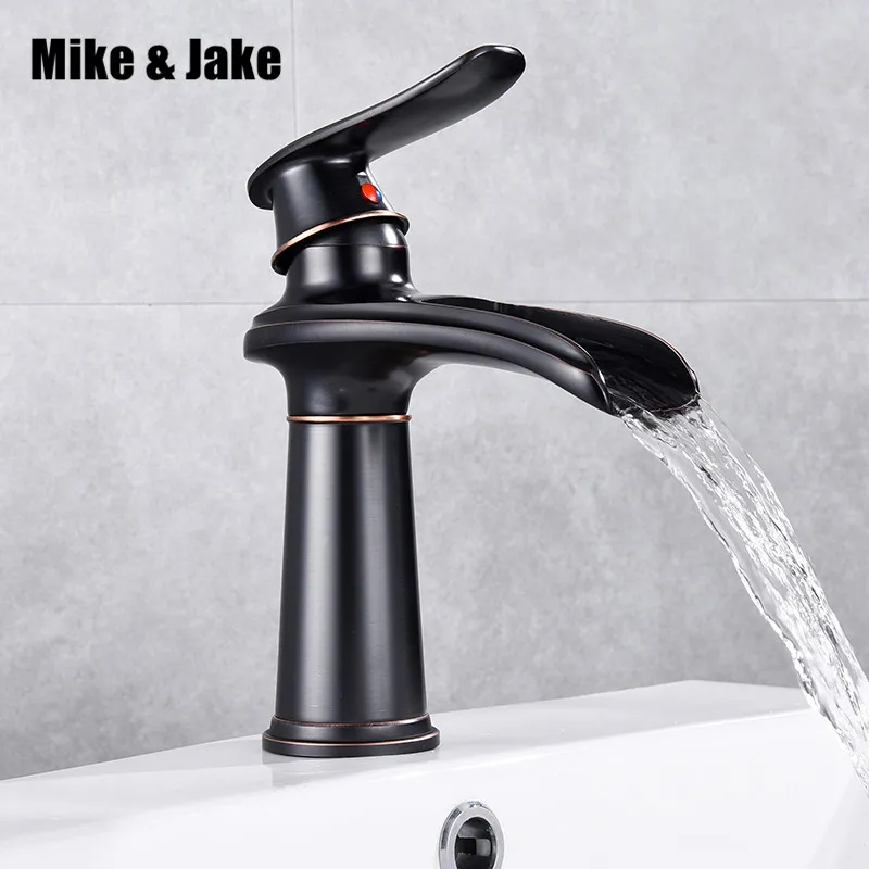 

Черный кран для раковины для ванной комнаты Черный кран на бортике кран для раковины смеситель холодной и горячей воды смеситель для ракови...