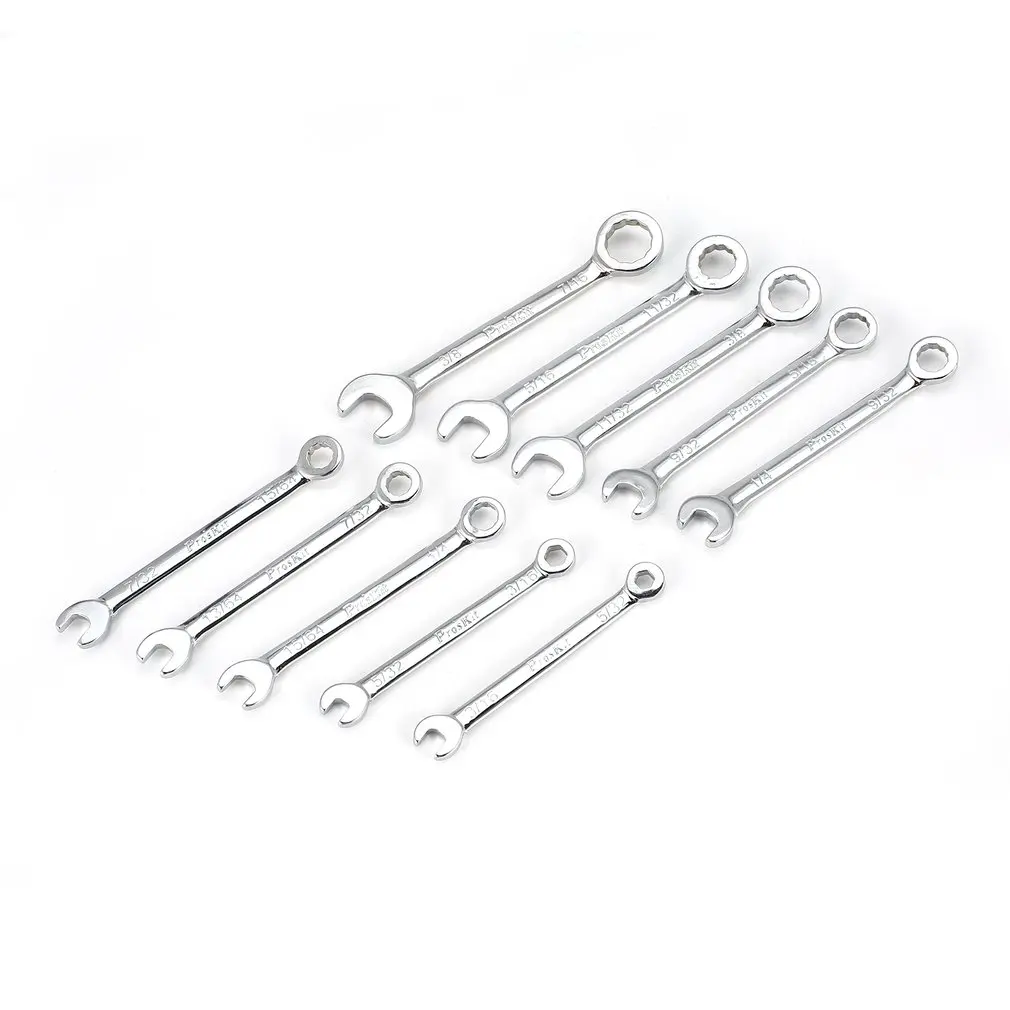 Proskit 10pcs Combination Mini Wrench Set Screwdriver Kit Repair Spanner Tool Open-end wrench Hardware | Инструменты