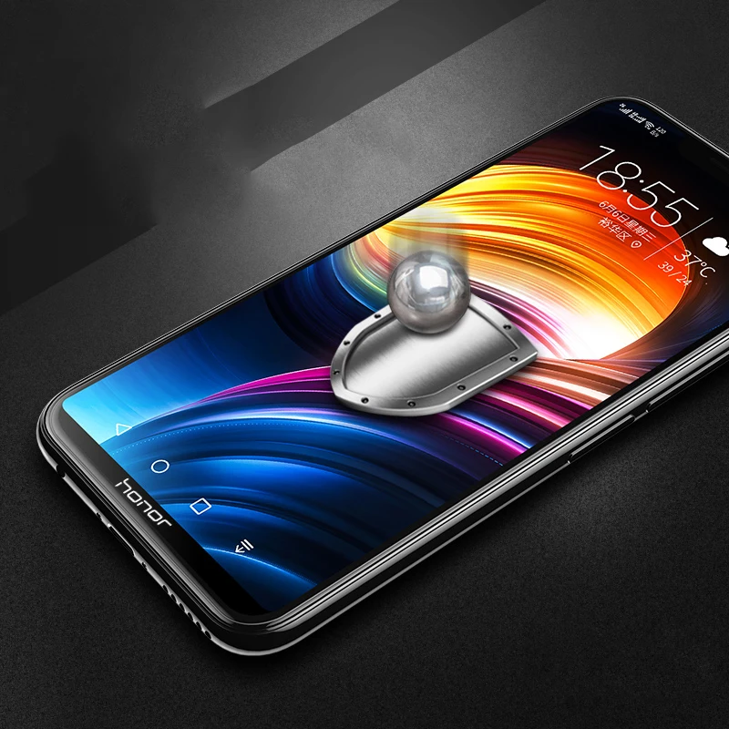 Защитное стекло закаленное 6D для Huawei Honor 10|Защитные стёкла и плёнки телефонов| |