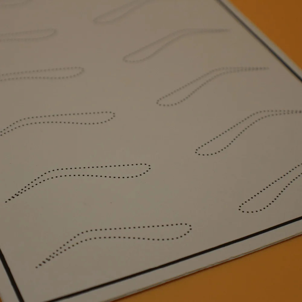 10PCS Permanent Makeup Eyebrow Tattoo Practice Skin for Beginners tattoo practice | Красота и здоровье