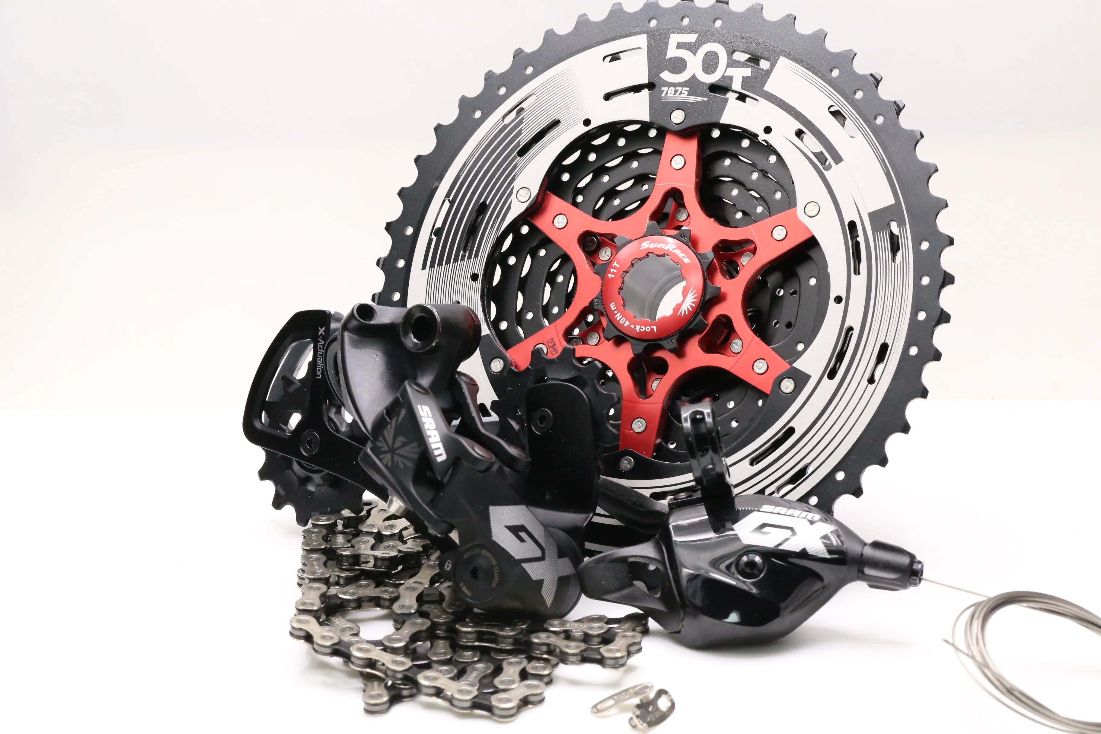 SRAM GX eagle groupset 12S кассета цепной переключатель передач Sunrace | Спорт и развлечения