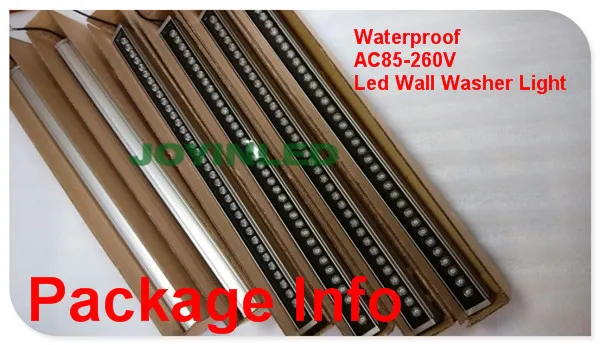 

10pcs High-power 24W 30W 36W 62*63 waterproof outdoor led flood light LED Wall washer lamps Landscape light Warm Cold white RGB