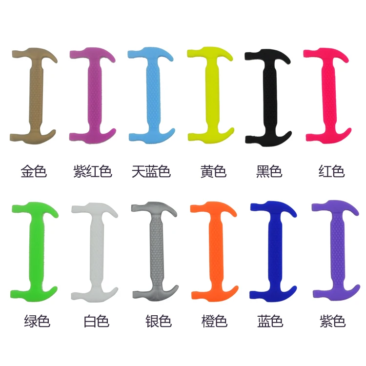 1 Набор/12 шт дети ребенок силиконовые эластичная обувь шнуровка