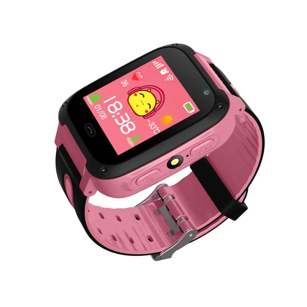 Детские часы SOS безопасности предотвращение потери детей фунтов умные пульт