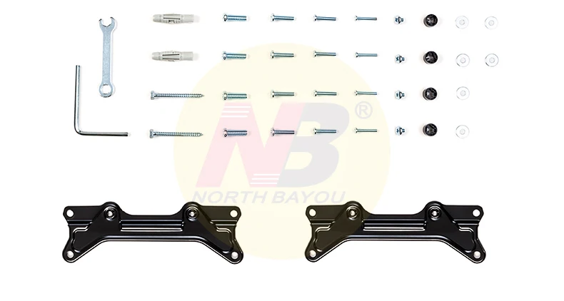 NB F300 5-10 кг Алюминиевый Газовый пружинный монитор полное движение 2 руки ТВ настенный кронштейн ЖК 30-4" тв крепление монитор держатель светодиодная подставка