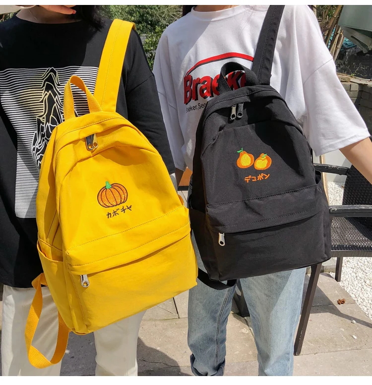Женские рюкзаки с принтом фруктов милые сумки для книг школьные ранцы девочек