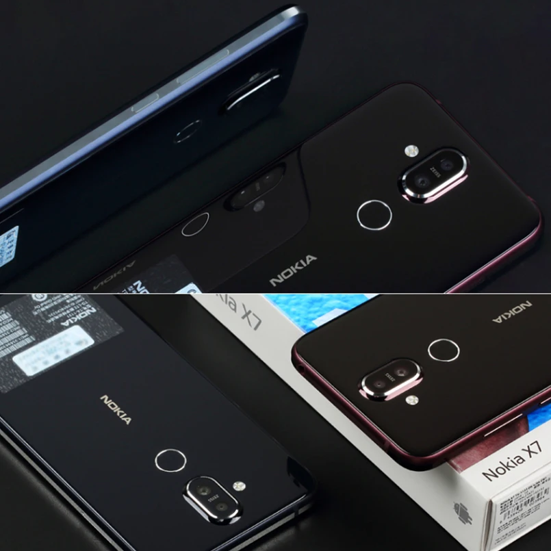 NOKIA X7 6,18 дюймов FHD полноэкранный Android Смартфон Snapdragon 710 Восьмиядерный 3500 мАч Быстрая зарядка OTG Мобильный телефон