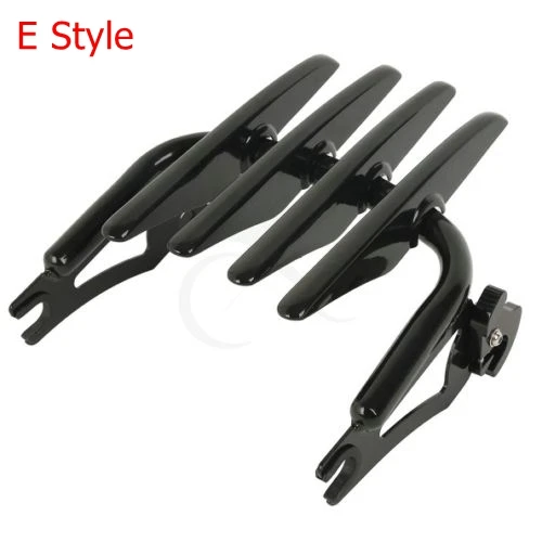 Мотоциклетная съемная спинка Sissy Bar багажная полка для Harley Touring Road King Glide Street 2009-2013