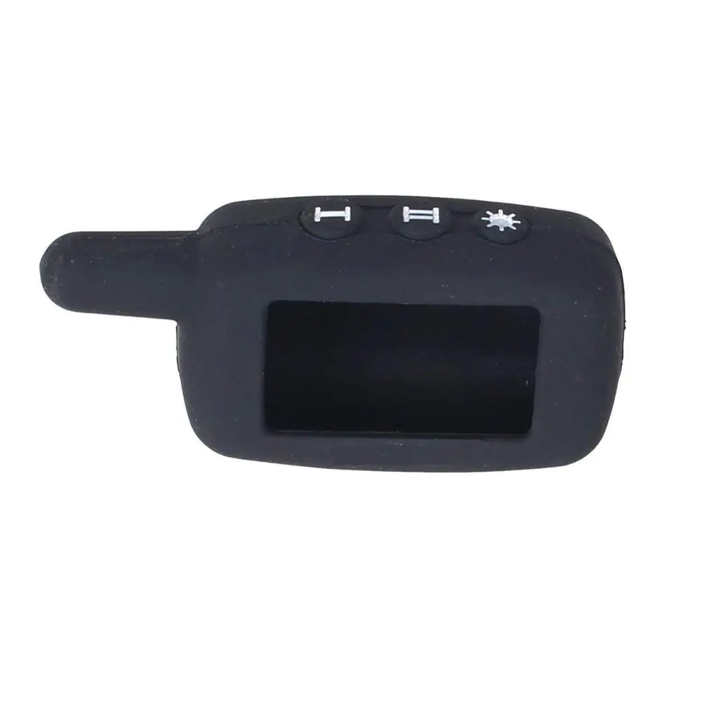 black Dandkey пульт контроллер силиконовый чехол для Starline A9 A6 ЖК-дисплей дистанционного только два способа автосигнализации A9 A6 силиконовый чехол - Количество кнопок: black